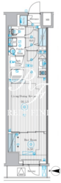 ミライズ北千住レジデンス 1302 間取り図