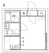 ルーデンス日暮里 402 間取り図