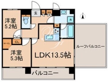 フォレシティ秋葉原 1201 間取り図