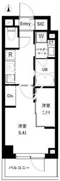 アーバンパーク高井戸 207 間取り図