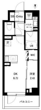 アーバンパーク高井戸 214 間取り図