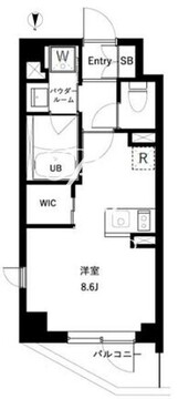 アーバンパーク高井戸 215 間取り図