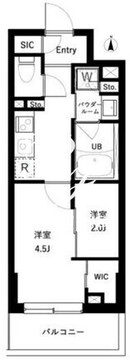 アーバンパーク高井戸 408 間取り図