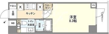 YSレジデンス代田橋 402 間取り図