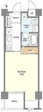 ガーデン原宿 402 間取り図