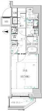 アルテシモカルド 404 間取り図