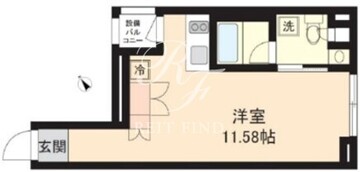 パセオ神宮前 201 間取り図