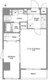 コンフォリア北池袋 201 間取り図