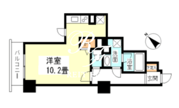 TKフラッツ渋谷 911 間取り図