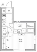 コンポジット渋谷本町 407 間取り図