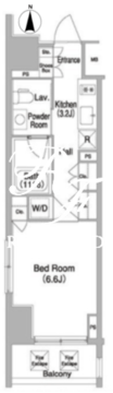 コンフォリア門前仲町 212 間取り図