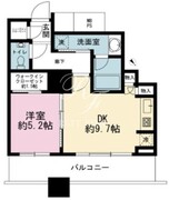 ザ・パークハウス西新宿タワー60 4303 間取り図