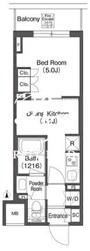 コンフォリア東上野 905 間取り図