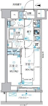 メインステージ南砂町 1004 間取り図