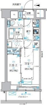 メインステージ南砂町 1006 間取り図