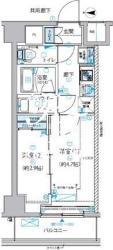 メインステージ南砂町 504 間取り図