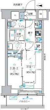 メインステージ南砂町 606 間取り図