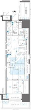 ズーム新宿御苑前 1009 間取り図