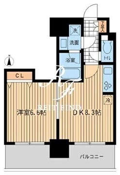 KDXレジデンス大山 1403 間取り図