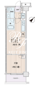 エスティメゾン豊洲レジデンス E-623 間取り図