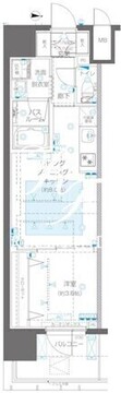 ズーム新宿御苑前 501 間取り図