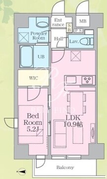 SSH萩中 201 間取り図