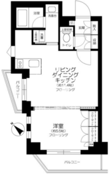 TAS田園調布レジデンス 403 間取り図