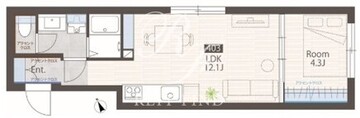 目黒レーベル 403 間取り図