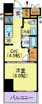 セレニティコート虎ノ門 302 間取り図