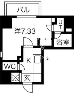 プレール・ドゥーク亀戸6丁目 904 間取り図