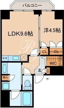 レヴァンテ浅草観音弐 802 間取り図