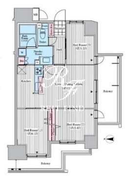 クロスレジデンス東十条 810 間取り図