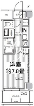 ヒューリック浅草橋江戸通 703 間取り図