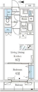 テラス杉並方南町 319 間取り図