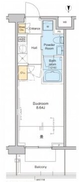 プラウドフラット中野 336 間取り図