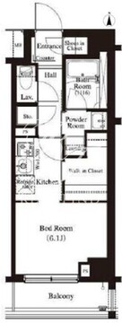 アーバンパーク住吉 202 間取り図