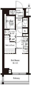 アーバンパーク住吉 405 間取り図