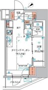 ハーモニーレジデンス巣鴨山手インサイド 304 間取り図