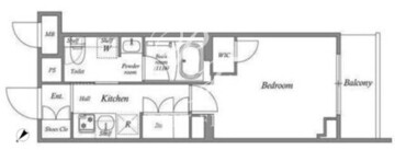 ACPレジデンス中延 202 間取り図