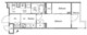 ACPレジデンス中延 205 間取り図