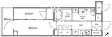 ACPレジデンス中延 207 間取り図