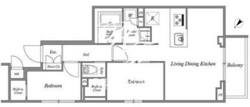 ACPレジデンス中延 301 間取り図