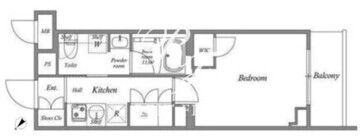 ACPレジデンス中延 302 間取り図