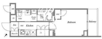 ACPレジデンス中延 402 間取り図