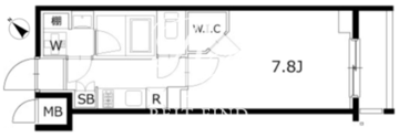 KDXレジデンス豊洲 438 間取り図