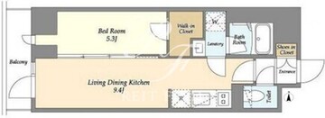 ドゥーエ南砂町2 604 間取り図