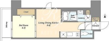 ドゥーエ南砂町2 407 間取り図