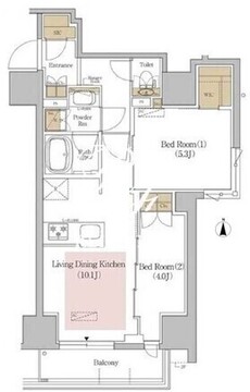 アーバネックス錦糸町ノース 202 間取り図