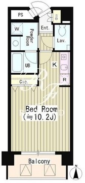 サン恵比寿 705 間取り図