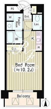 サン恵比寿 806 間取り図